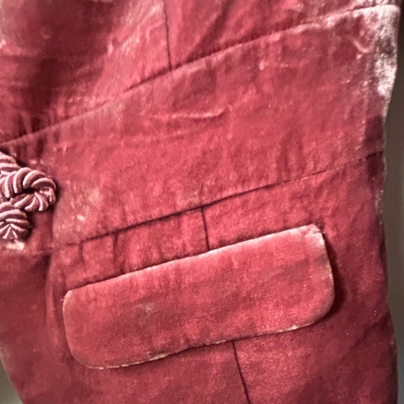 A&F Vintage Blazer: Silk, Viscose, & Velvet, Pristine - Picture 3 of 7